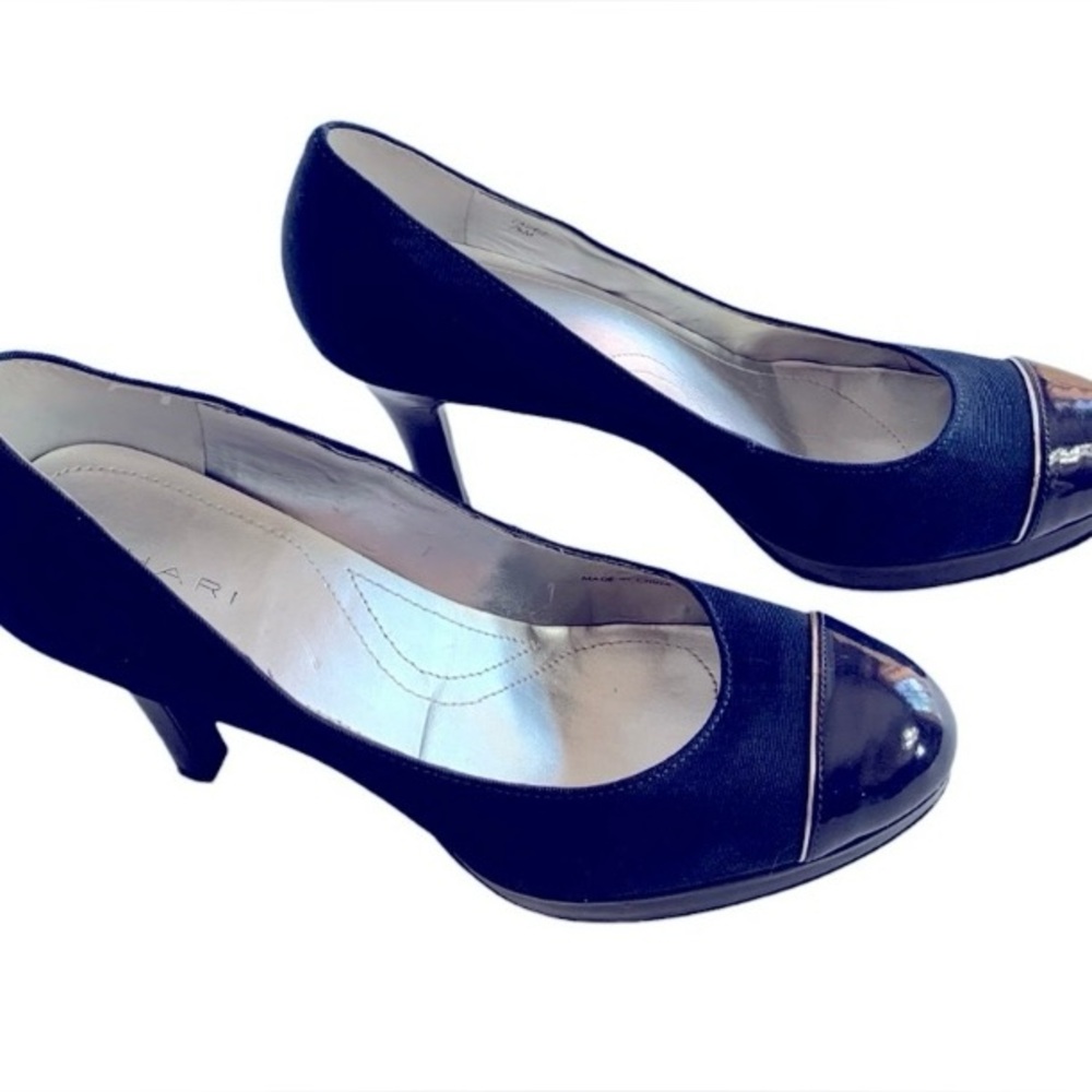 Tahari Laurie Cap Heels Sz 7.5